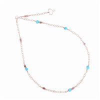 Collana Maman et Sophie Donna Turchese in Argento Turchese GCTURCT - GCTURCT